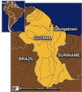 Map Of Guyana